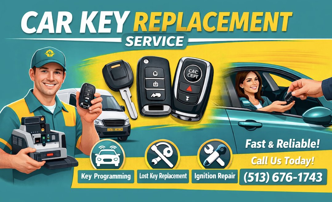Car Key Replacement Cincinnati OH - YS Locks & Keys